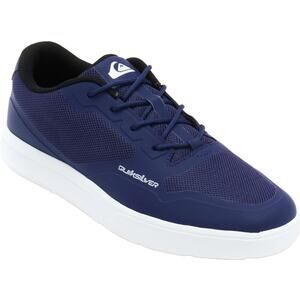 Quiksilver Mens Finn Amphibian Sneaker Dark Blue & White size 9 NWT